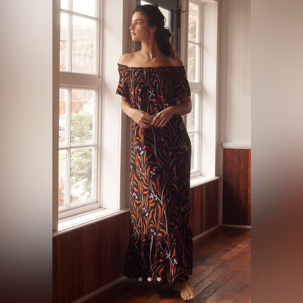 COPY - Perfect for fall🍂🍃Anthropologie Arielle Maxi Dress